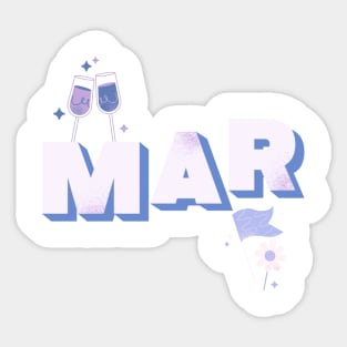 MAR Sticker